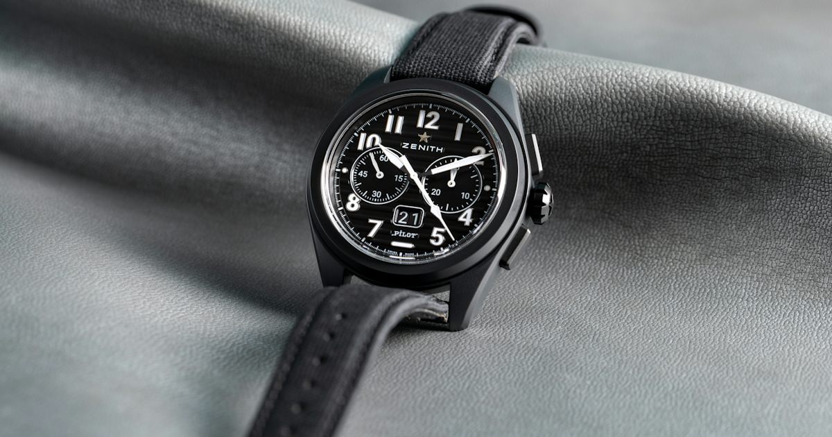 Featured image for Zenith Unveils Modernized Pilot and Defy Watches at Watches & Wonders 2023.