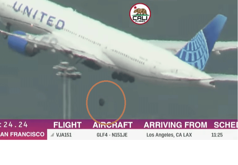 Featured image for "United Airlines Flight Makes Emergency Landing at LAX After Losing Tire During Takeoff from SFO"