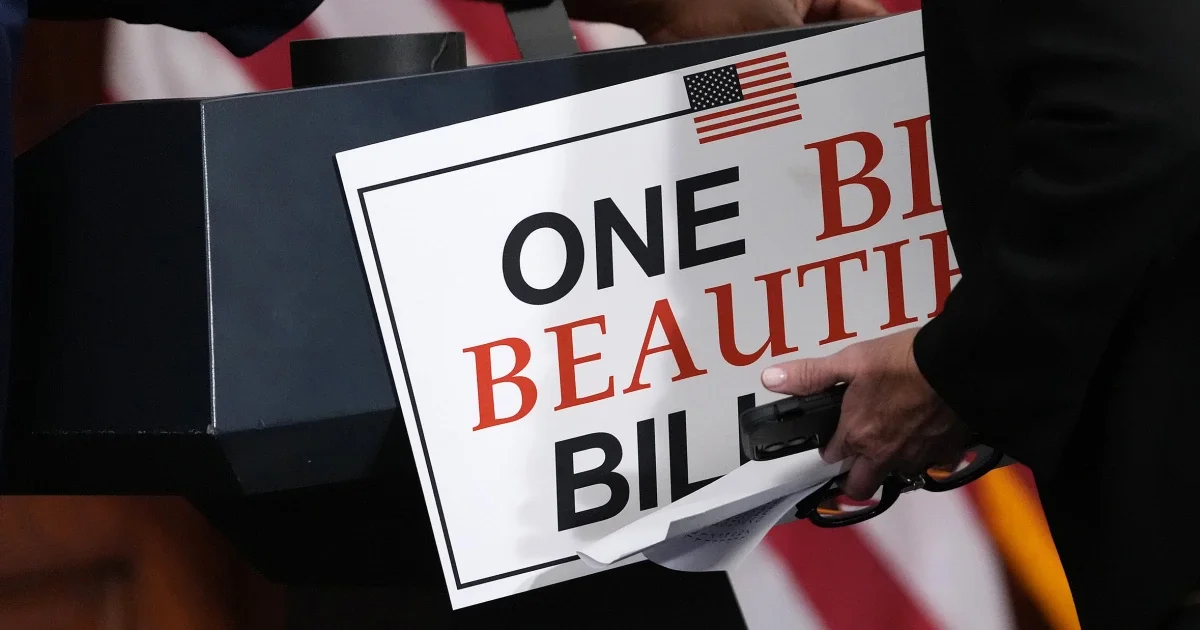 GOP's 'Big, Beautiful Bill' Benefits Rich While Low Earners Face Cuts