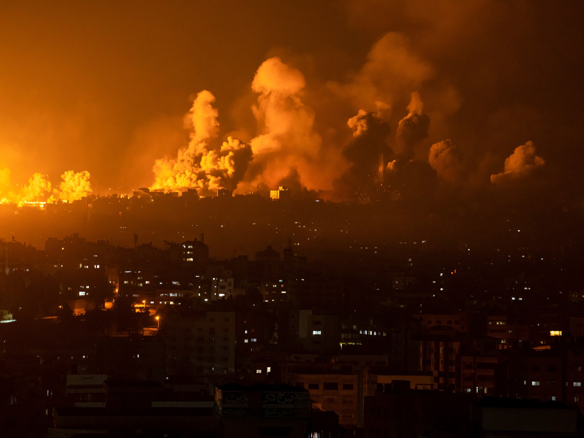 Gaza Residents Trapped as Israel Declares War and Bombs Homes