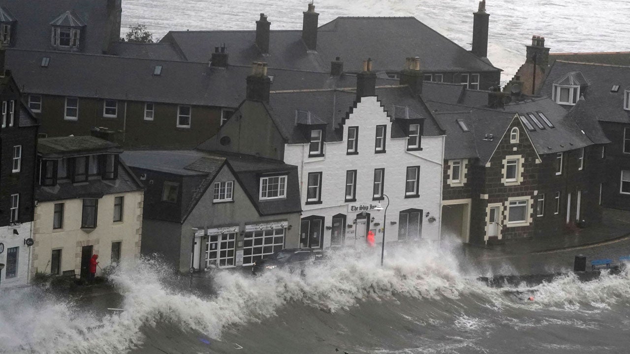 Featured image for "Severe Storm Babet Ravages Scotland and Northern Europe, Causing Fatalities and Evacuations"
