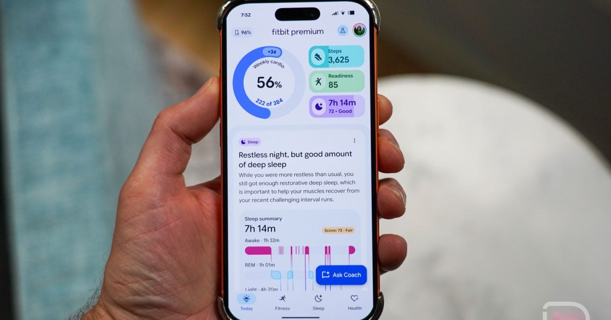 Featured image for Fitbit Unveils AI-Powered Health Coach and App Revamp for Premium Users