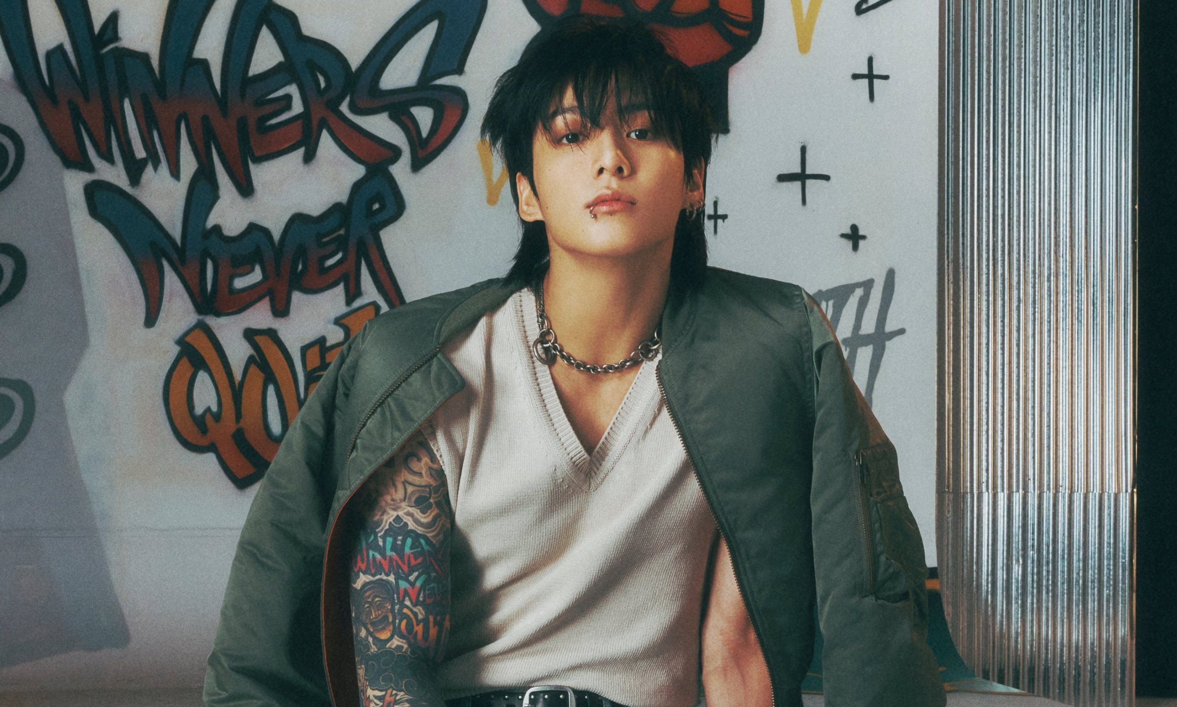 Featured image for BTS Jungkook's Solo Album 'Golden' Reveals Star-Studded Tracklist