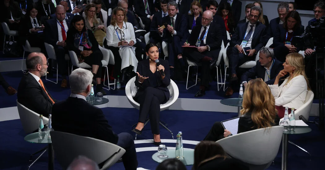AOC Champions Working-Class Vision at Munich, Faces Foreign-Policy Hurdles