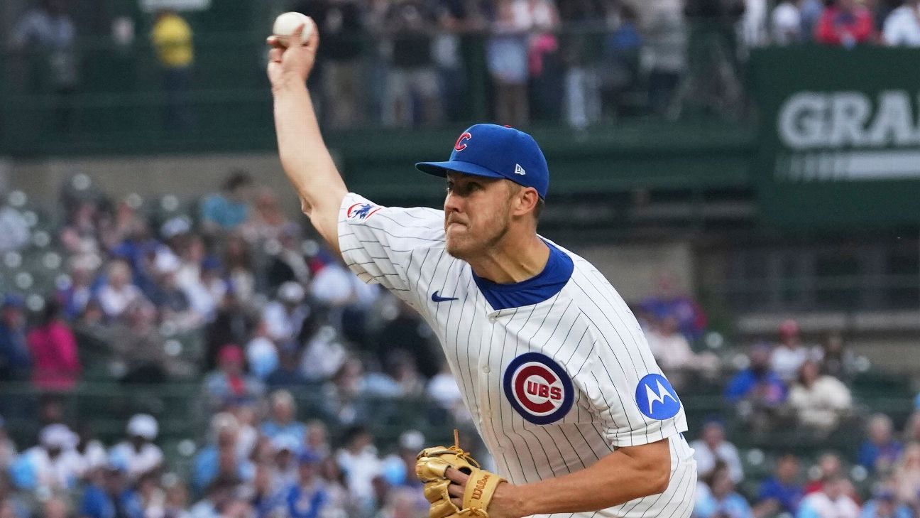 Featured image for Cubs' Taillon sidelined for over a month with calf strain