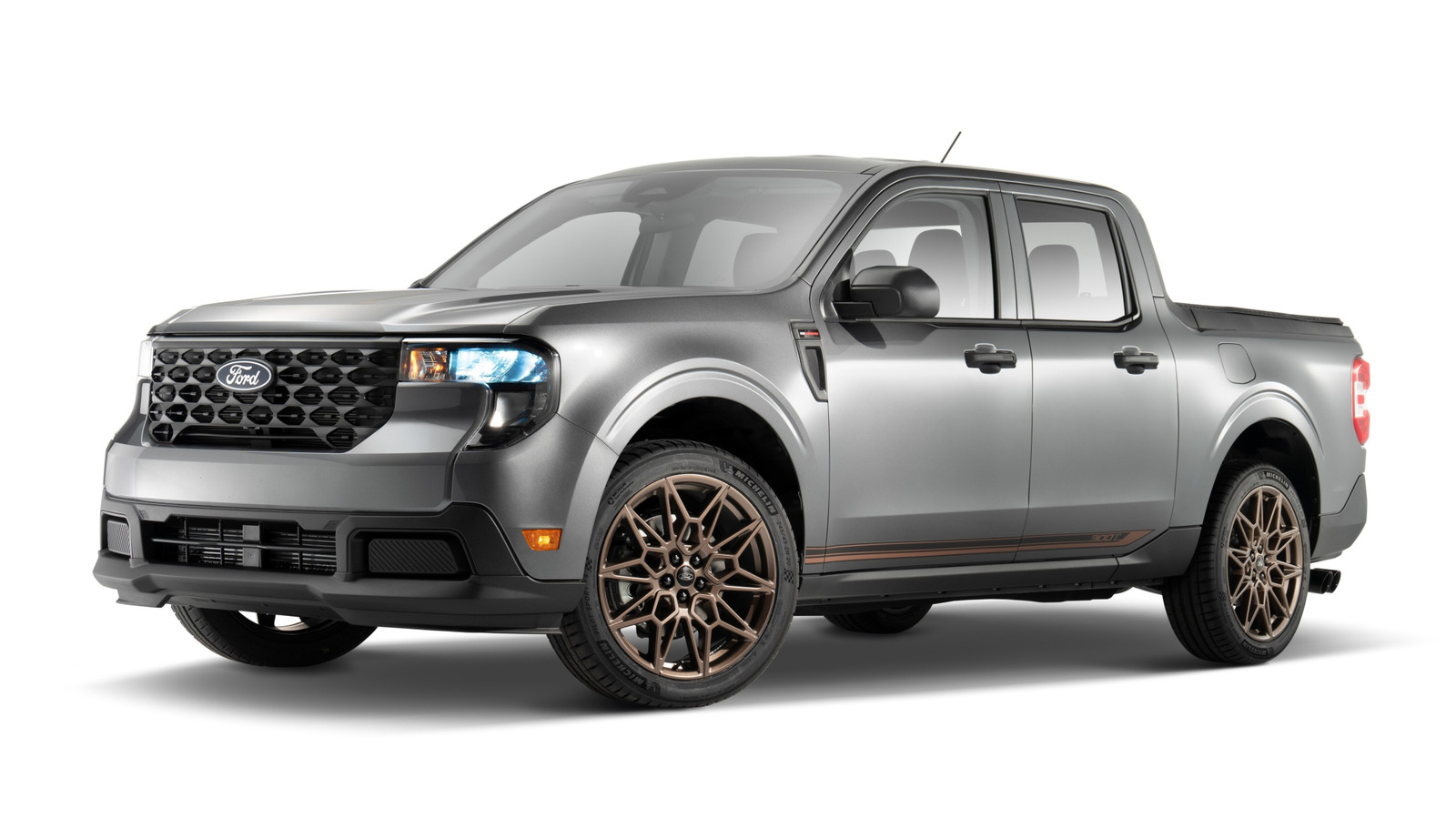 Featured image for Ford Unveils Maverick 300T with Mustang Turbo Power and Raptor R at SEMA