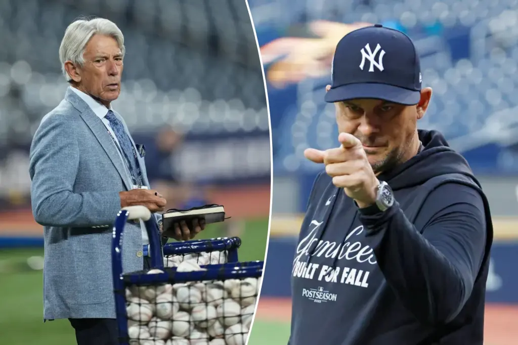 Featured image for Aaron Boone Responds to Blue Jays Broadcaster's Yankees Criticism