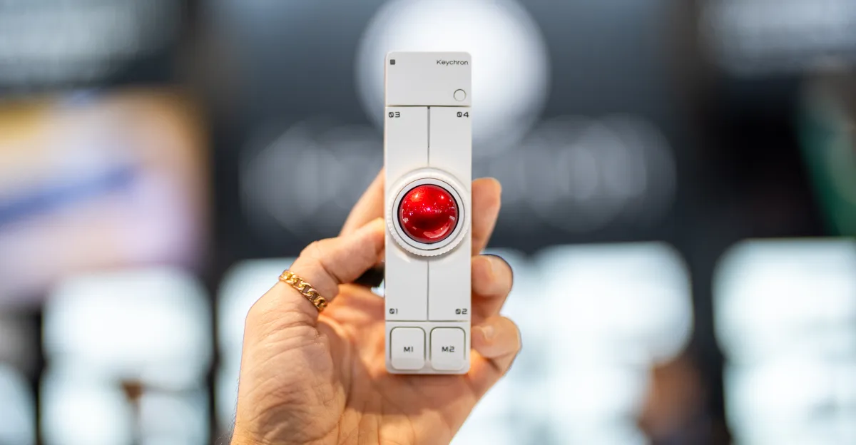 Featured image for Keychron Nape Pro: The Future of Wireless Trackball Mice