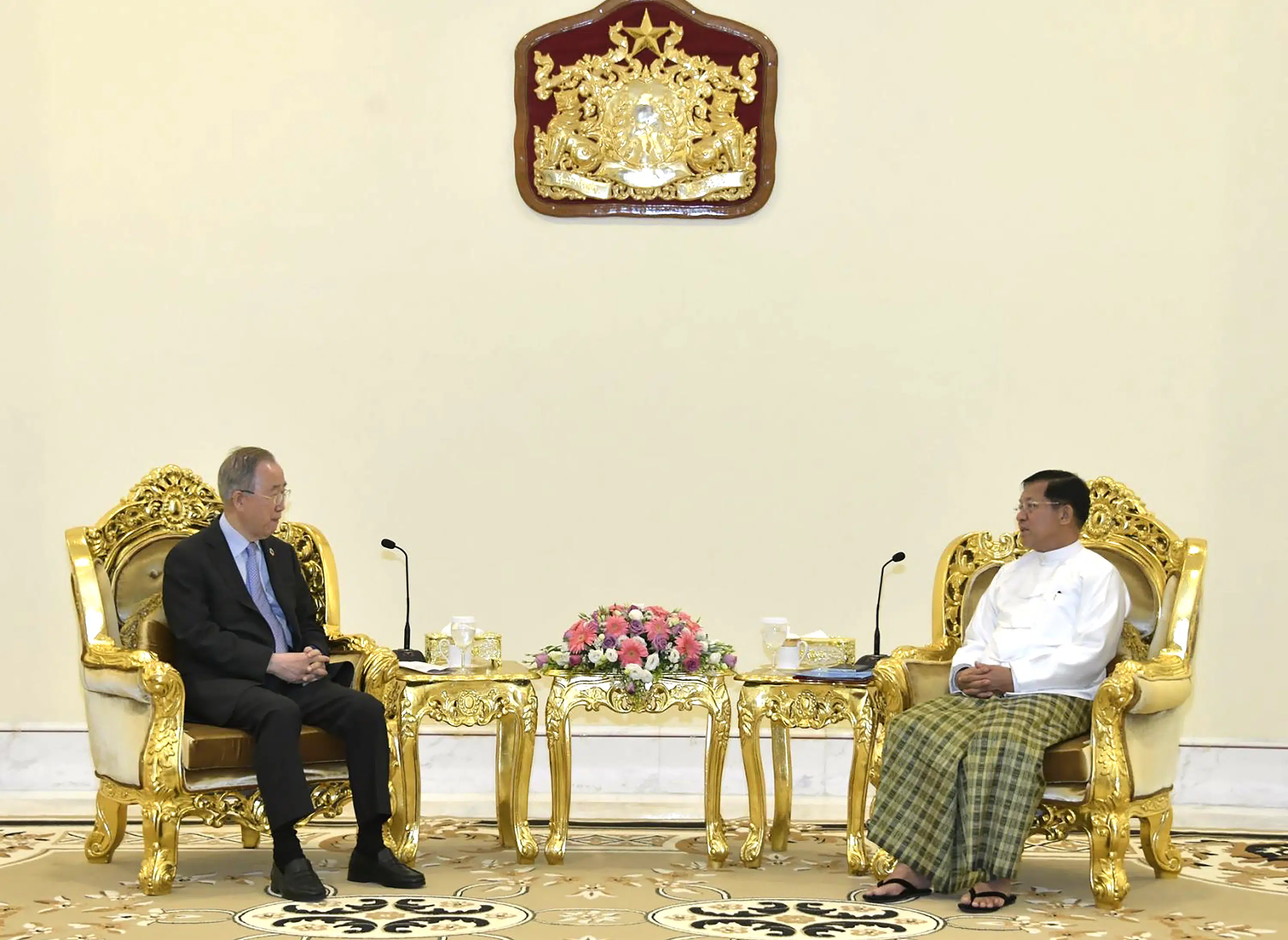 Featured image for Ban Ki-moon's Surprise Visit to Myanmar and Meeting with Junta Chief.