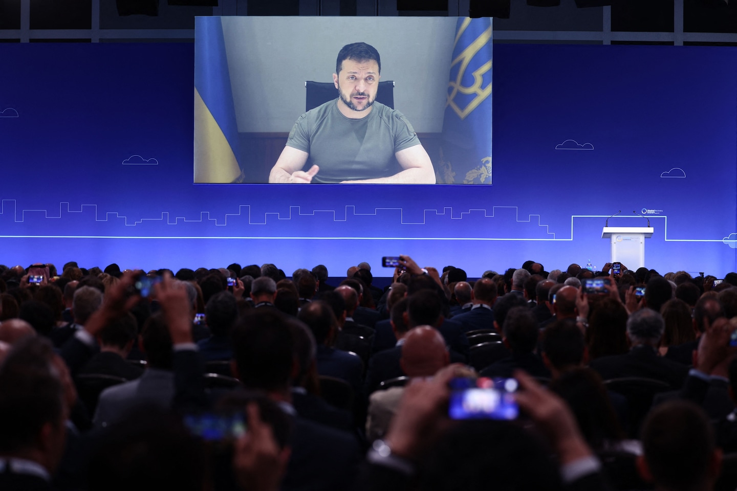 Zelensky alleges Russia planning terrorist attack on Ukraine's nuclear plant.