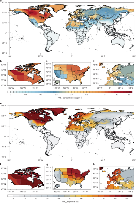 Featured image for Global Health Impact of 2023 Canadian Wildfires and Smoke