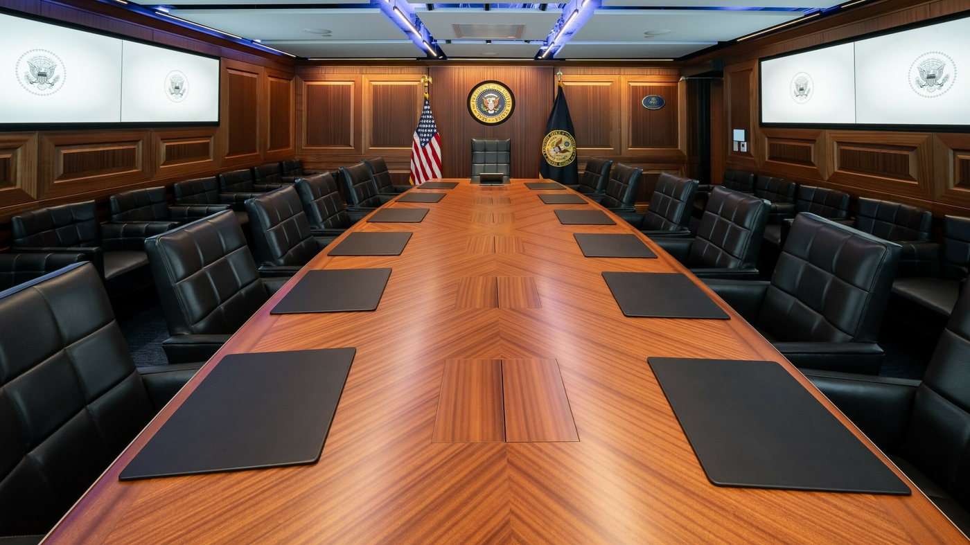 "White House's High-Tech Situation Room Revealed After $50 Million Renovation"