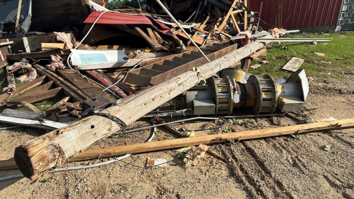 Featured image for "Tornado Devastates Perry, Obliterating Emergency Siren"