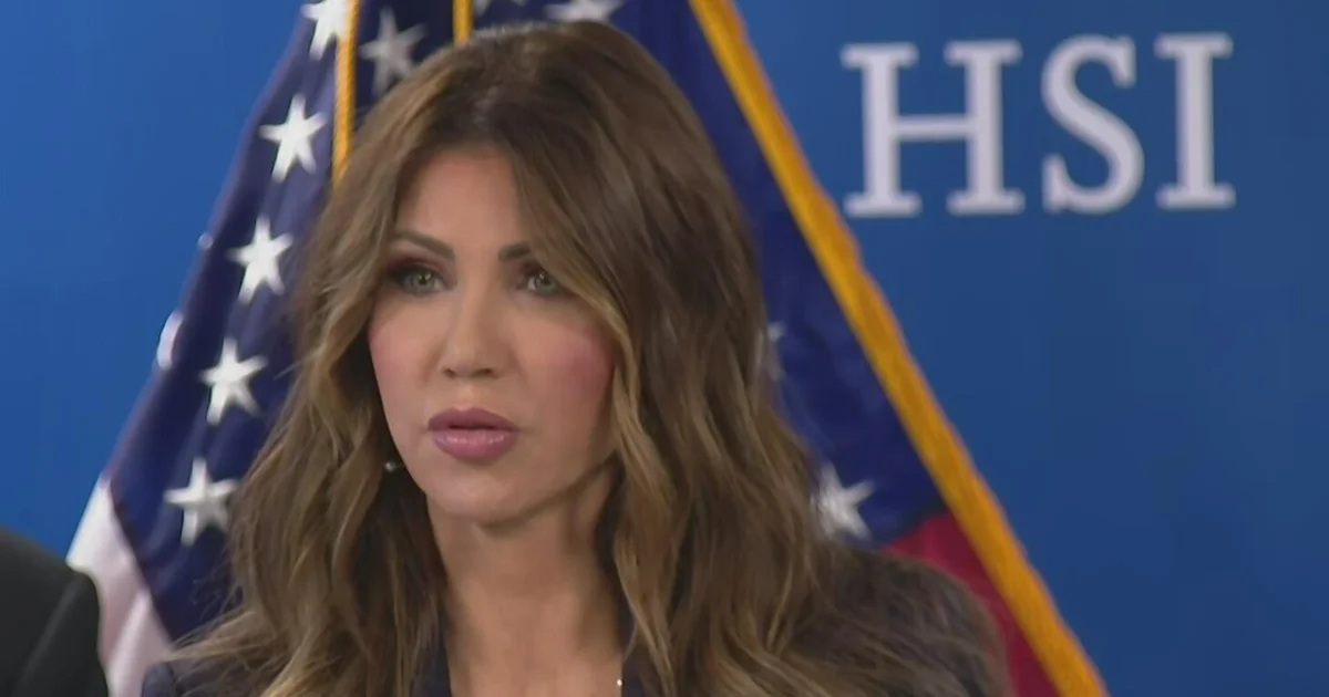 DHS Secretary Kristi Noem Visits Chicago Amid Increased ICE Operations