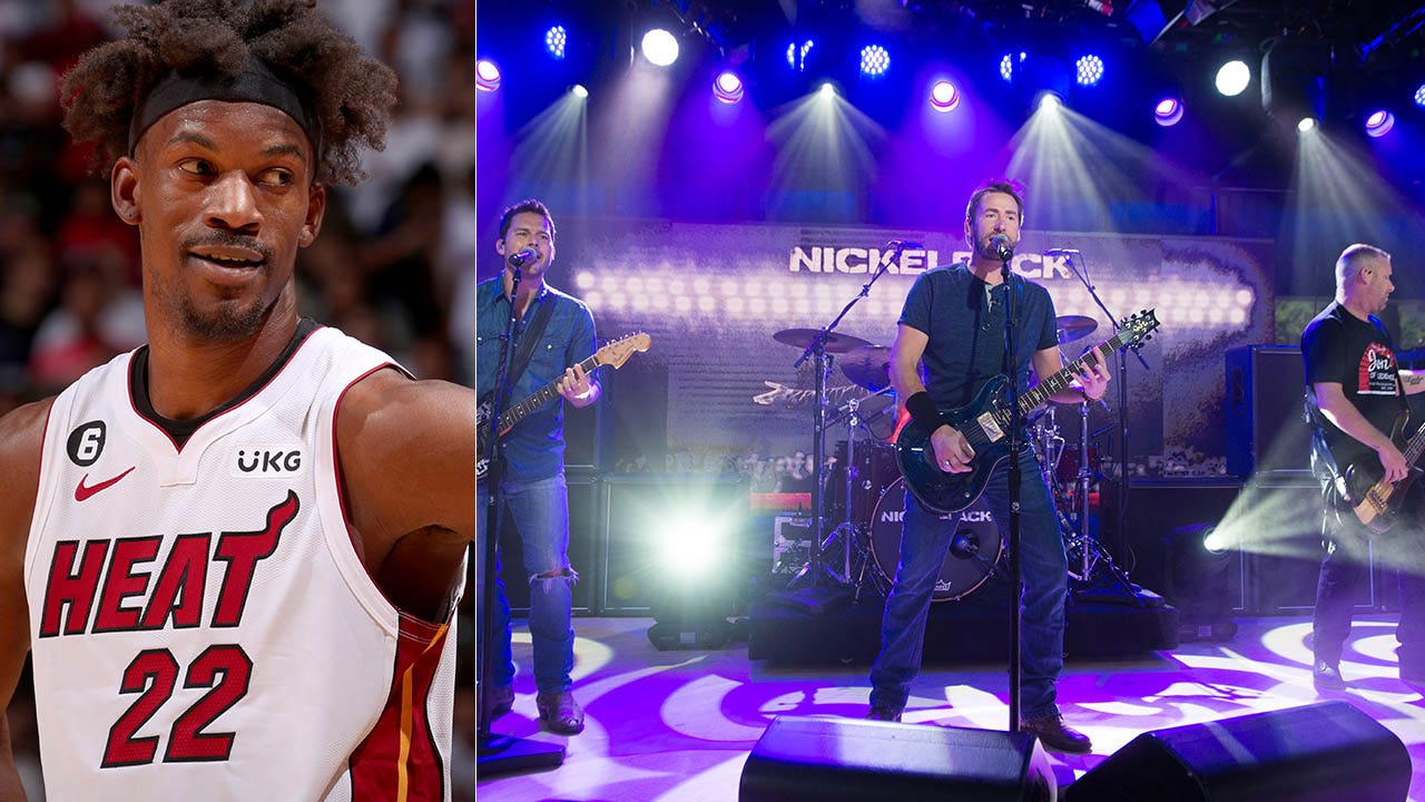 Featured image for Nickelback invites Jimmy Butler to sing along on tour after viral story.