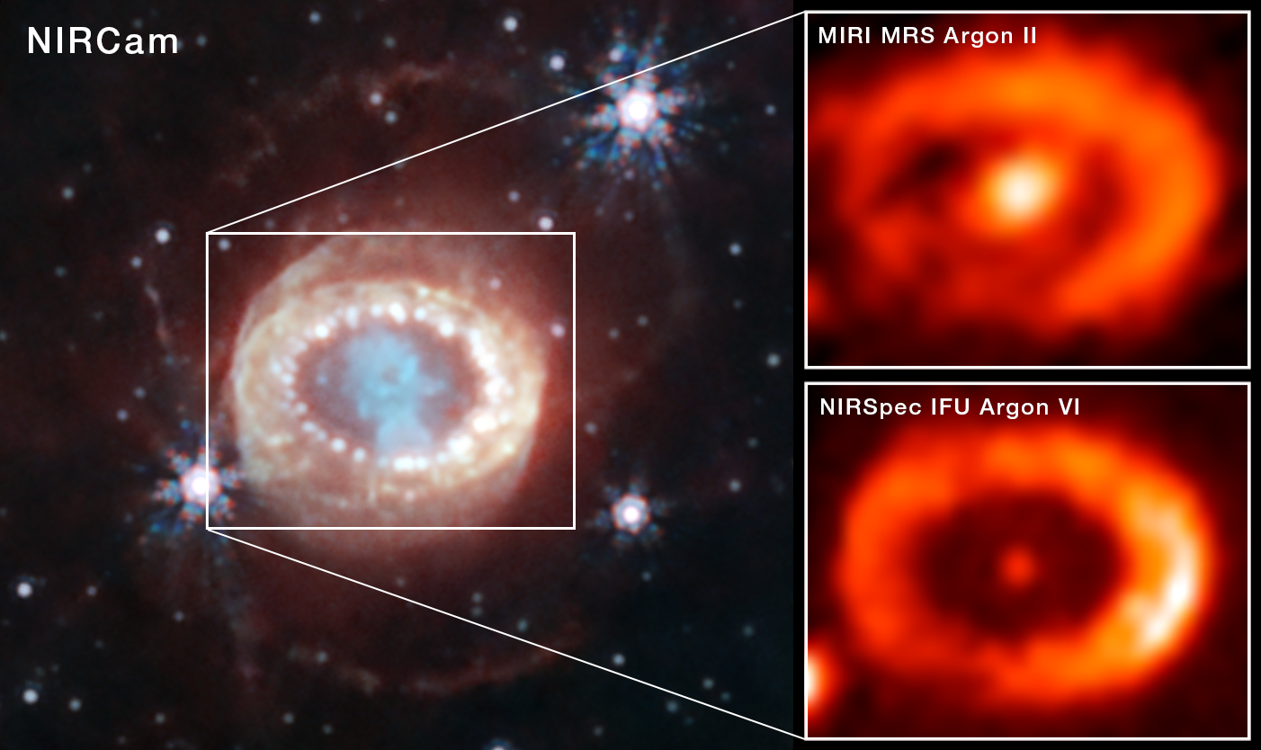 "Webb Telescope Discovers Neutron Star in Famous Supernova Remnant"