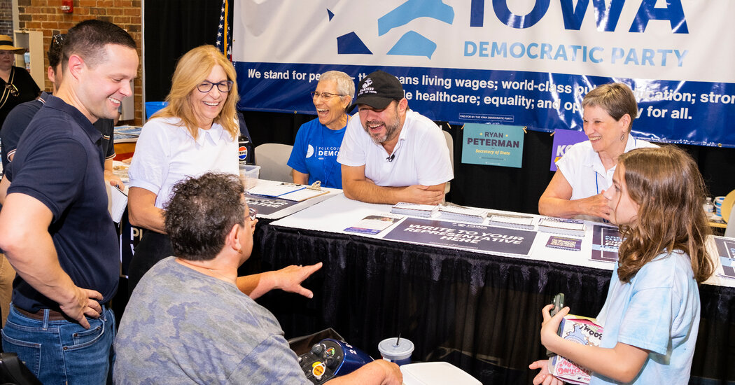 Featured image for Senator Ruben Gallego Energizes Iowa Democrats with Anti-Trump Tax Bill Message