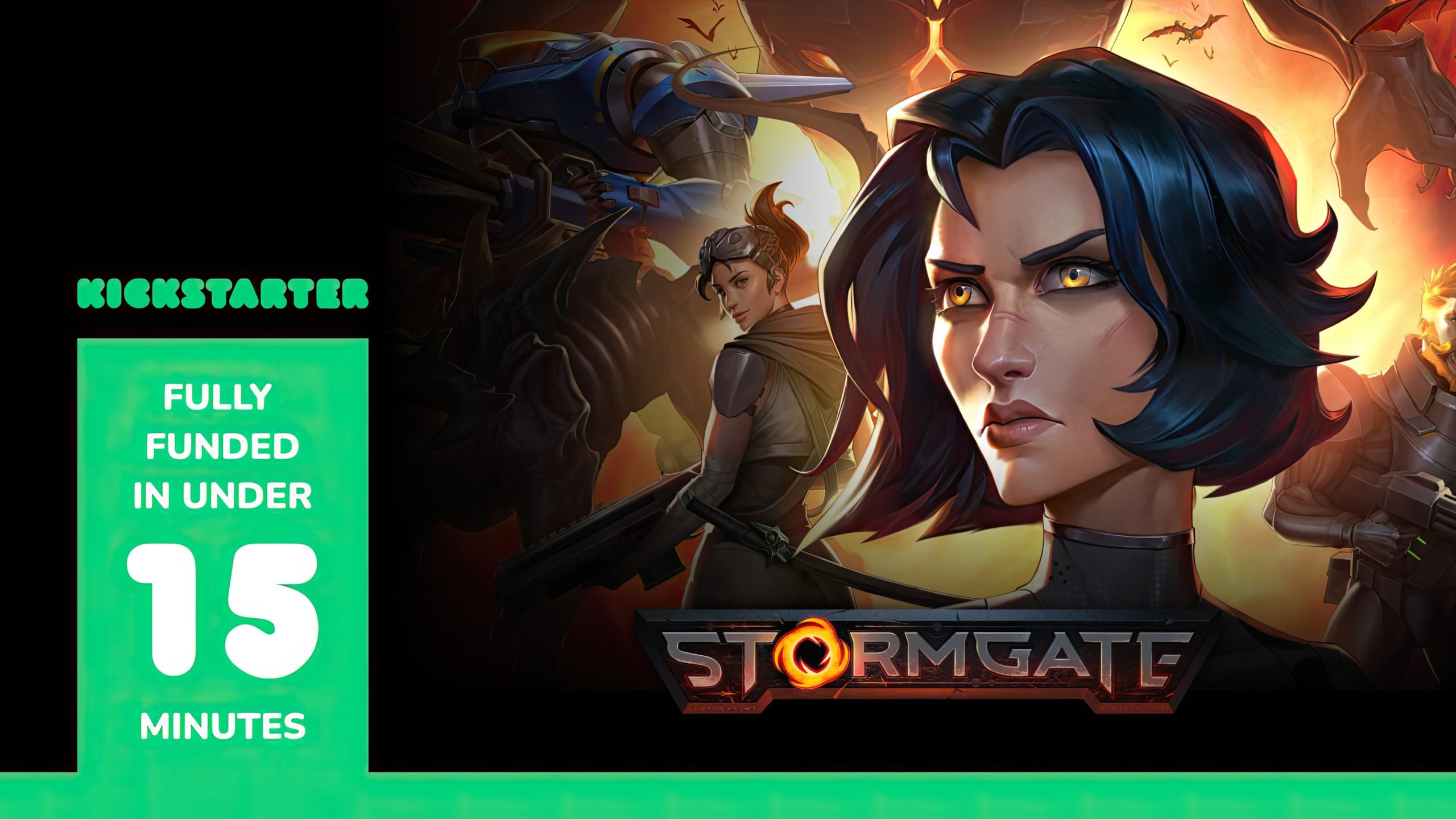 Featured image for "Stormgate: The Record-Breaking Kickstarter RTS Game That Surpassed Funding Goals in Hours"