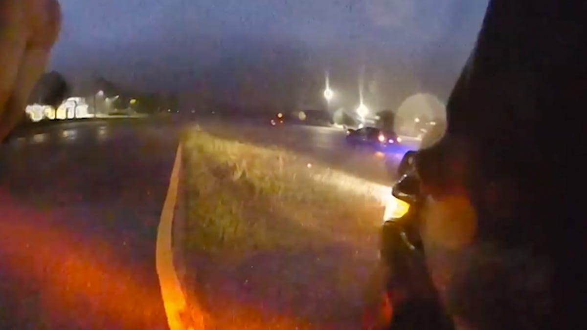 Florida Deputy Swept 100 Feet Underwater During Flood Rescue, Caught on Video