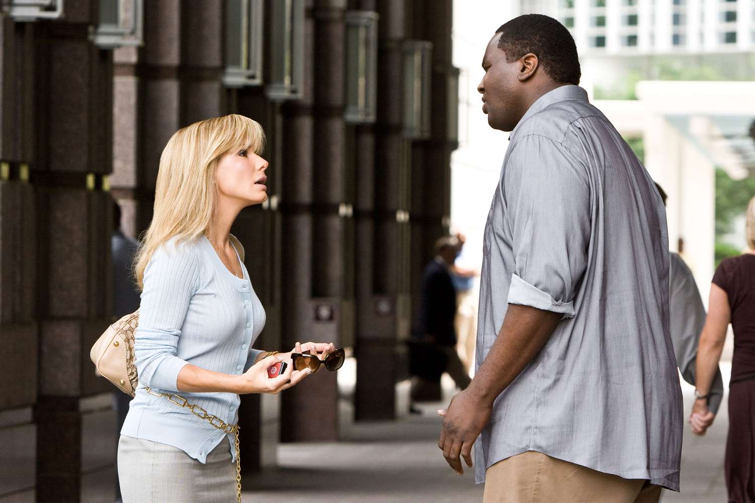 Quinton Aaron Stands Up for Sandra Bullock in Tuohy Family Feud