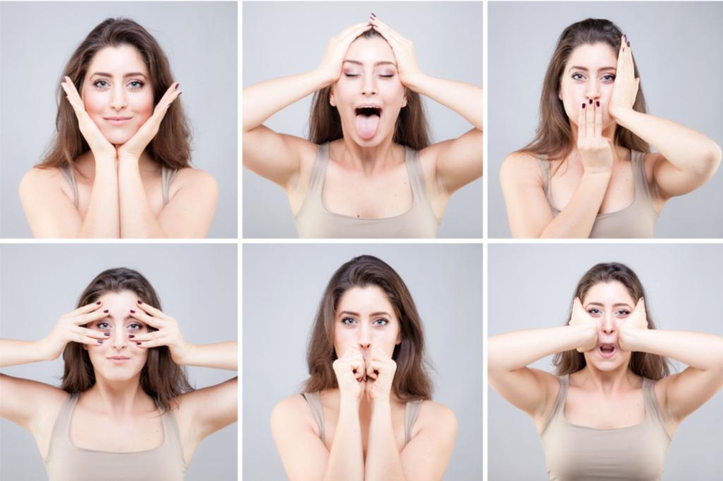 "Exploring the Effectiveness of Face Yoga and Electric Shock for Achieving a Chiseled Jawline"
