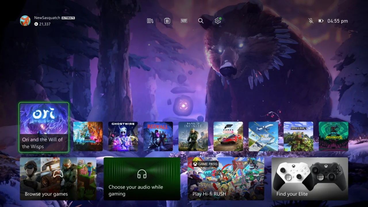 "Microsoft unveils spacious and polished new Xbox dashboard design"