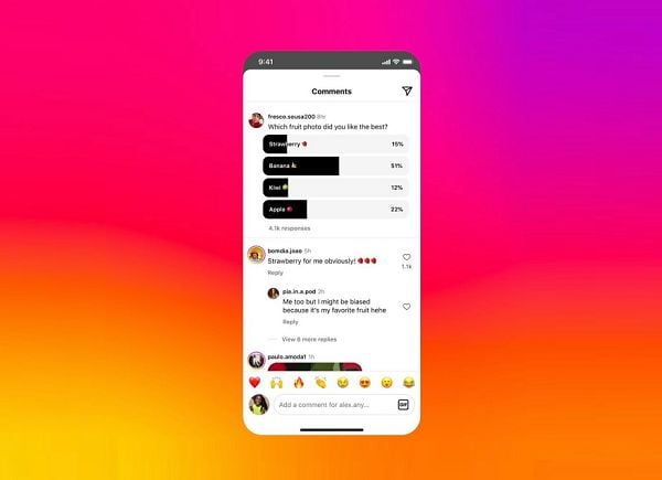 Featured image for Instagram Introduces Polls in Comment Streams for Enhanced User Engagement