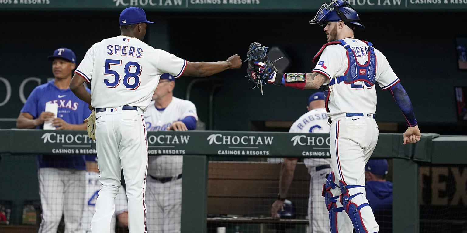 Featured image for "Alex Speas Shines in MLB Debut as Rangers Extend Winning Streak"