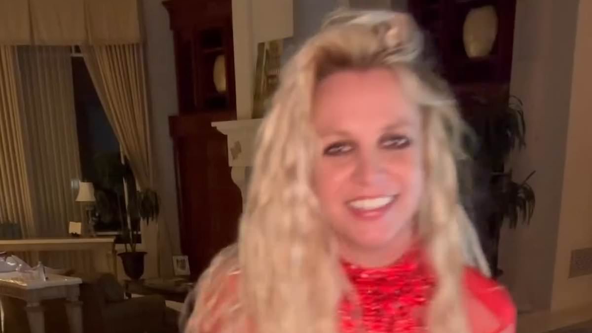 Featured image for "Britney Spears Radiates Joy in Sequined Red Skirt Before Making Instagram Account Private"