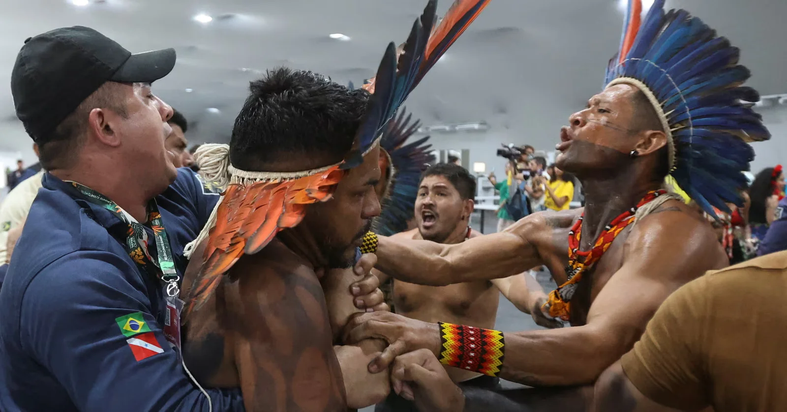 Protesters Clash with Security at COP30 Climate Summit in Brazil