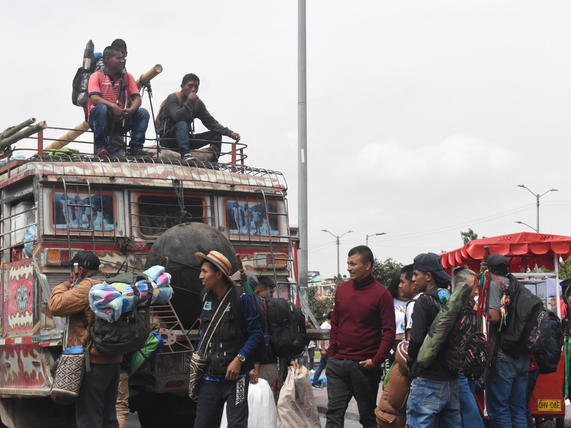 Indigenous March in Bogota Demands Justice for Killings