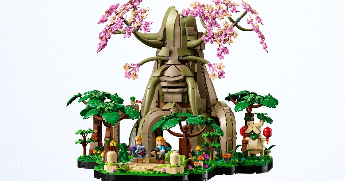 Featured image for Nintendo Unveils First Zelda Lego Set: 2500-Piece Great Deku Tree