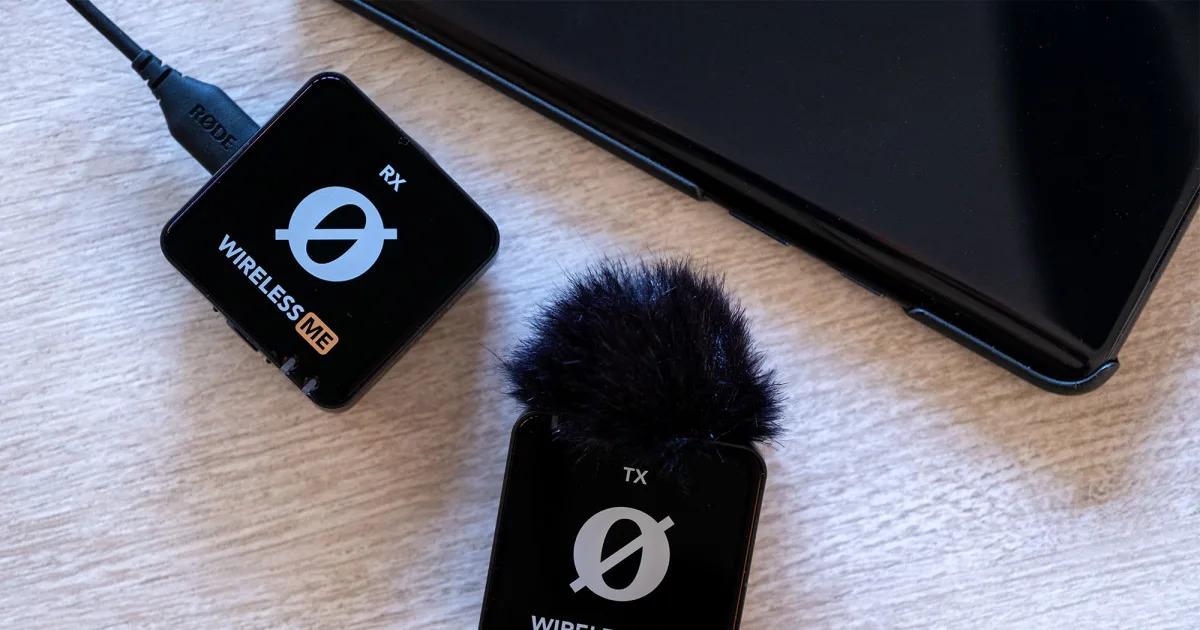 Featured image for Rode's Wireless ME adds second mic to receiver.