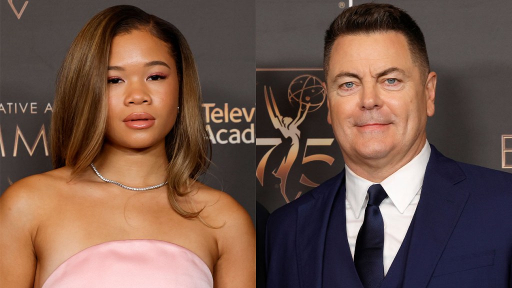 Featured image for "Nick Offerman and Judith Light Triumph as Guest Stars at 2023 Emmys"