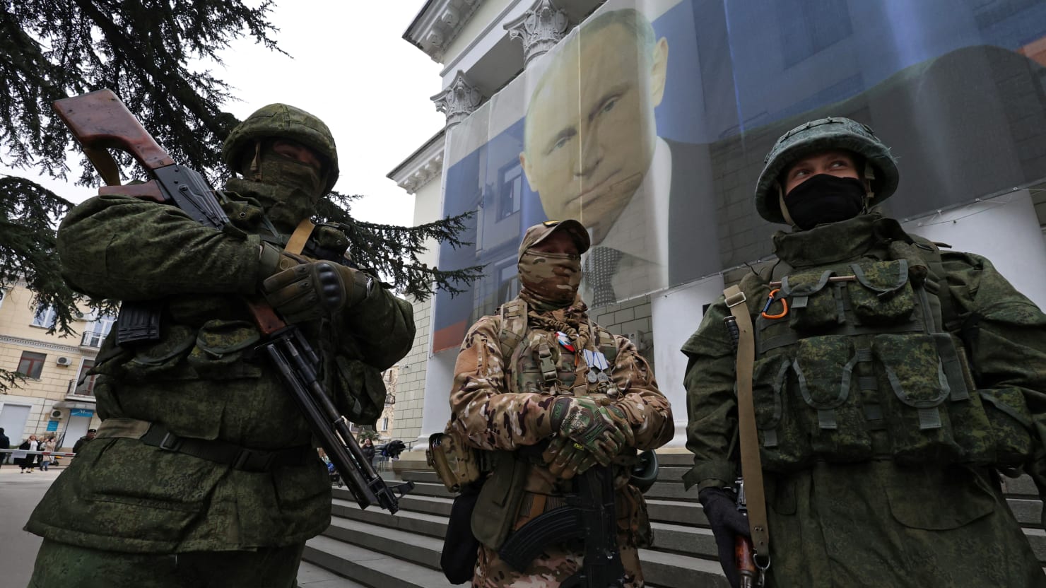 Russian Troops Mock Putin's Ukraine War in Leaked Tape.