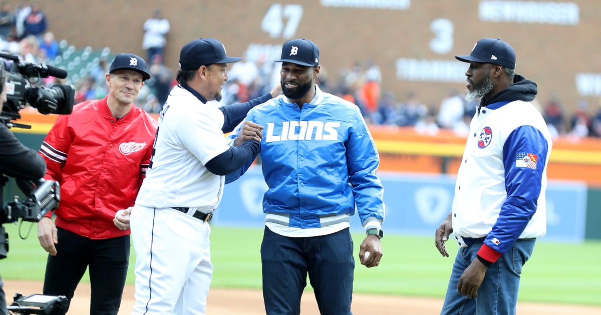 Detroit Sports Legends Kick Off Tigers Opening Day