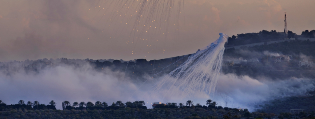 Israel's Unlawful Use of White Phosphorus Escalates Cross-Border Hostilities in Southern Lebanon