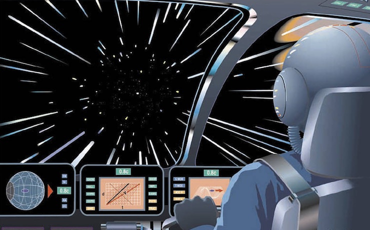 Featured image for Outsmarting Relativity: SF Writers' Top 5 Techniques.