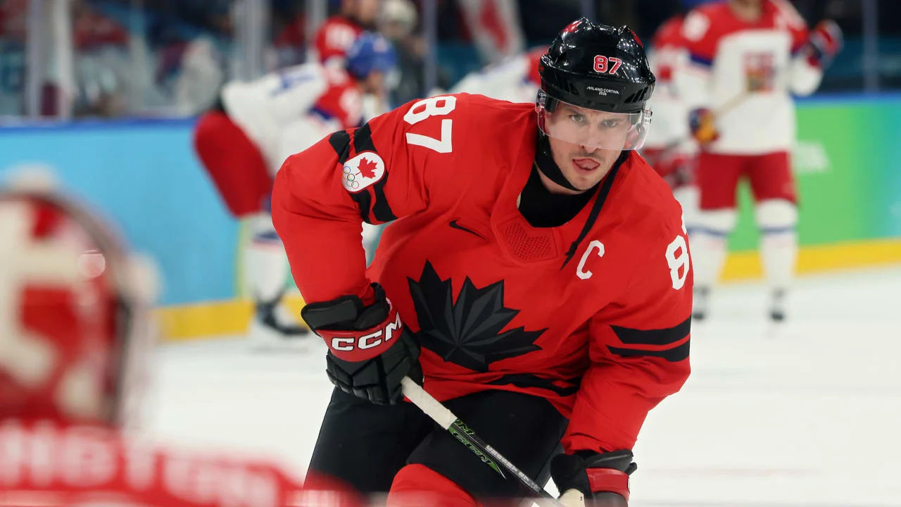 Crosby Day-to-Day as Canada Faces Finland in Olympic Semifinal