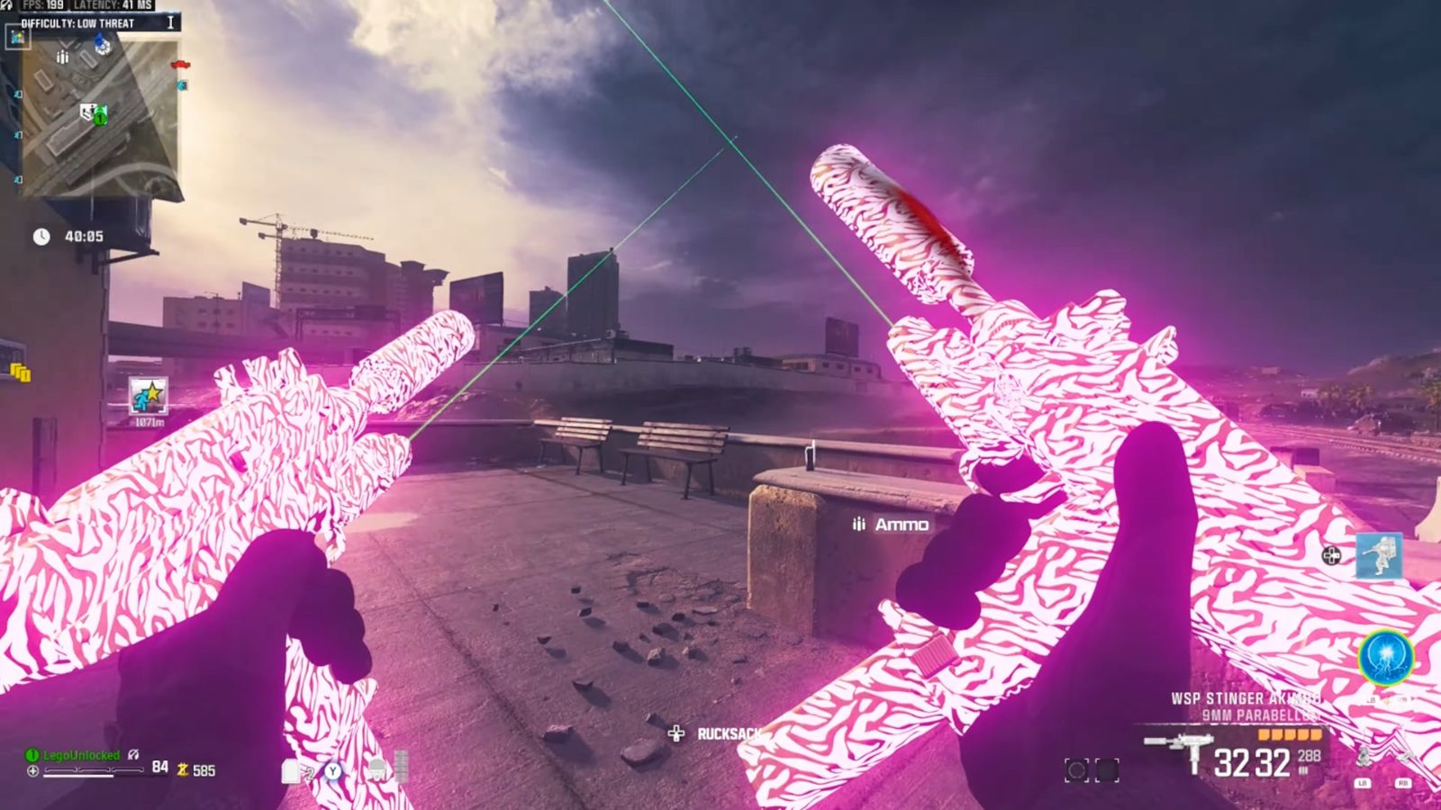 "Unleash Your Inner Beast with the Insane Royalty Tiger Camo MW3 Skin"