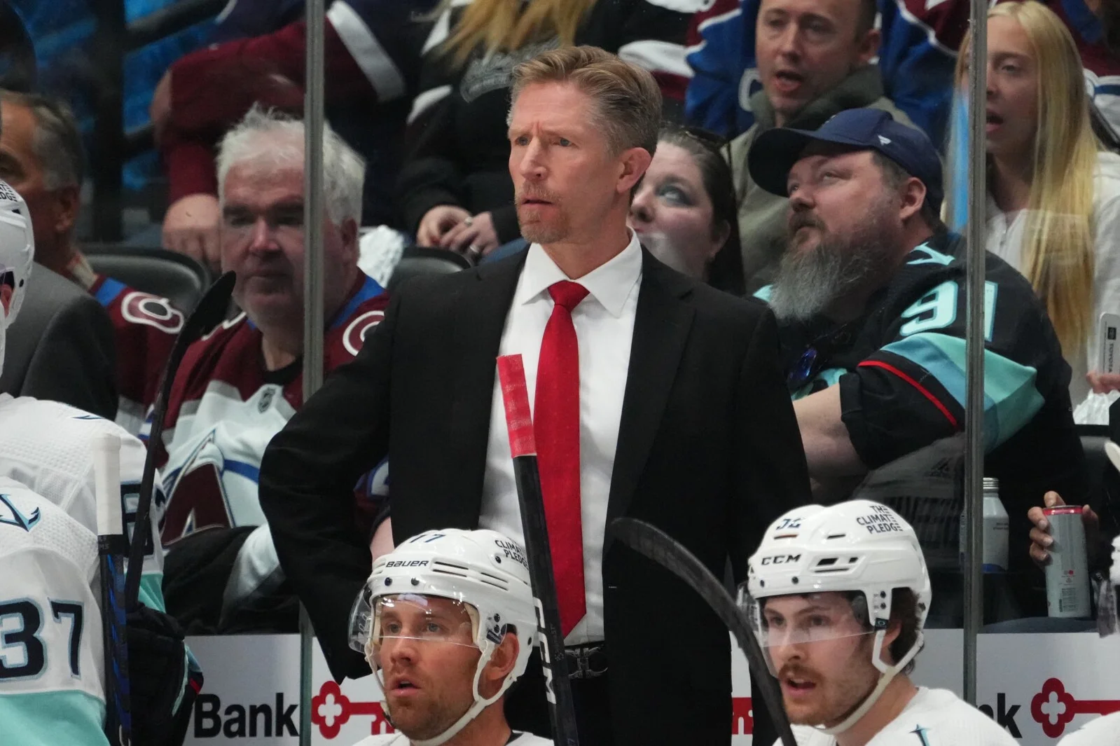 Seattle Kraken stun Avalanche to advance in Stanley Cup Playoffs.