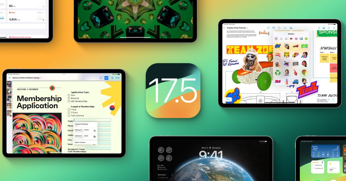 Featured image for Apple Issues iPadOS 17.5.1 Update Exclusively for iPad 10