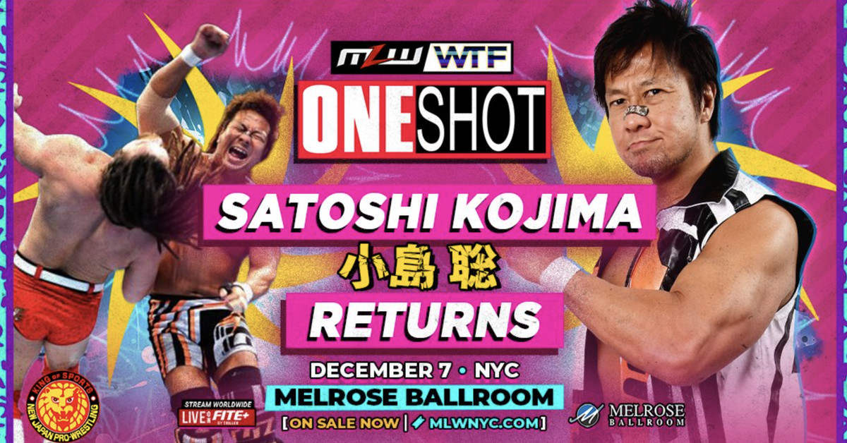 Featured image for "The Original World Heavyweight Champion Satoshi Kojima Returns to MLW for One-Shot Event"