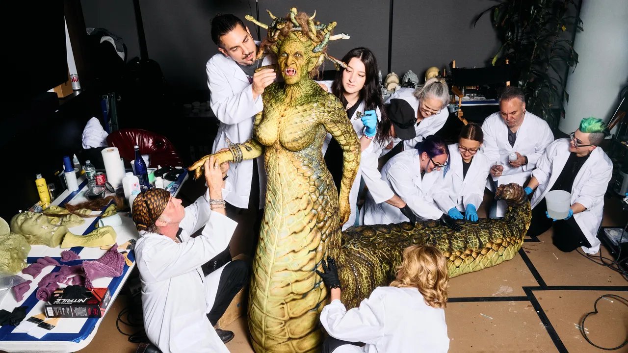 Featured image for Heidi Klum's Medusa Halloween Costume: A Mythical Transformation