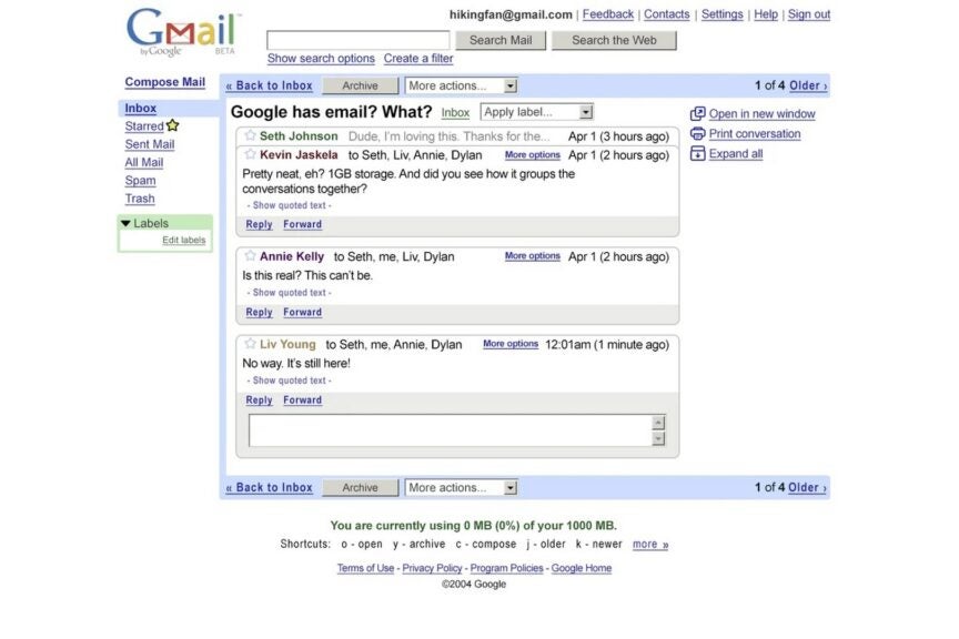 "Gmail at 20: A Look Back at Its Impact and Evolution"