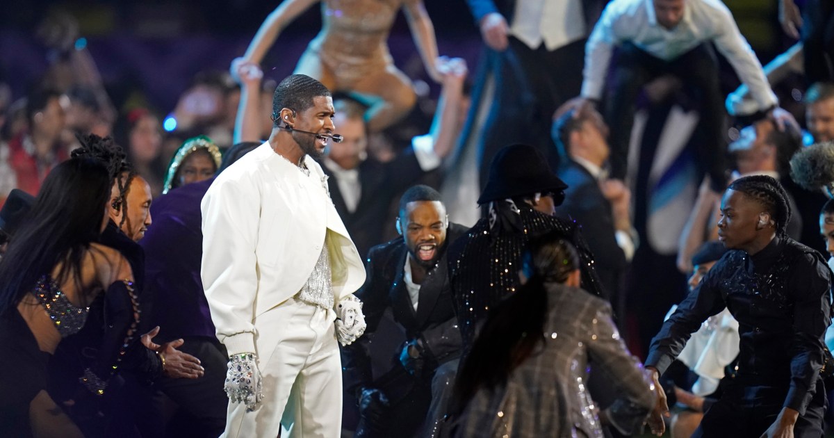 "Usher's Epic Super Bowl Halftime Show: Nostalgia, Iconic Guests, and Record-Breaking Viewership"