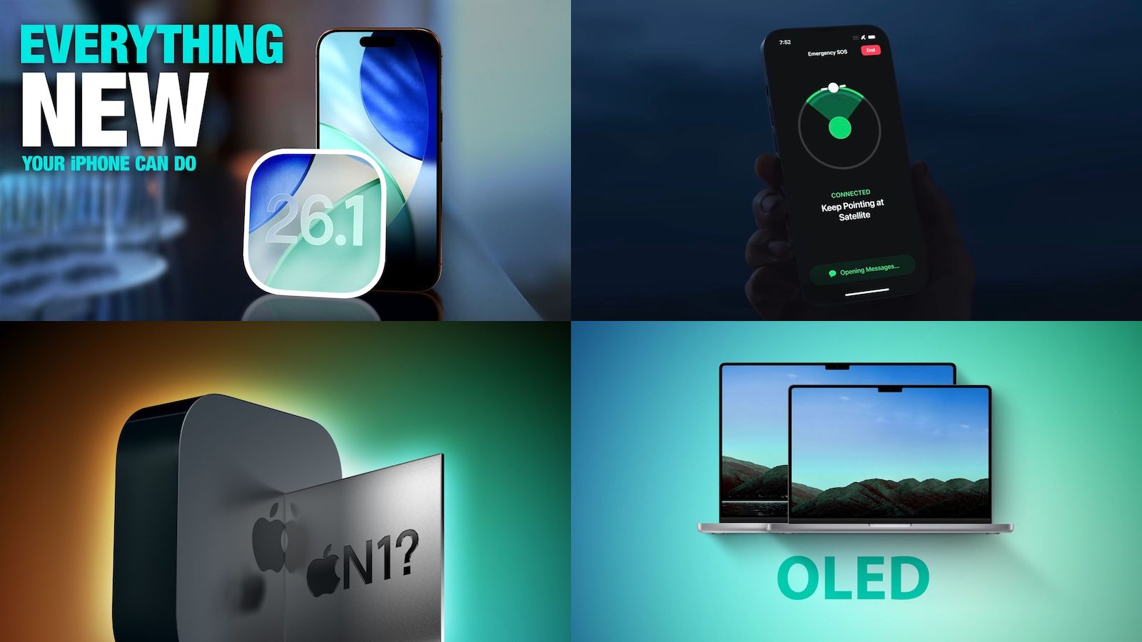 Featured image for Upcoming Apple Updates: iOS 26.1, iPhone 18 Rumors, and More