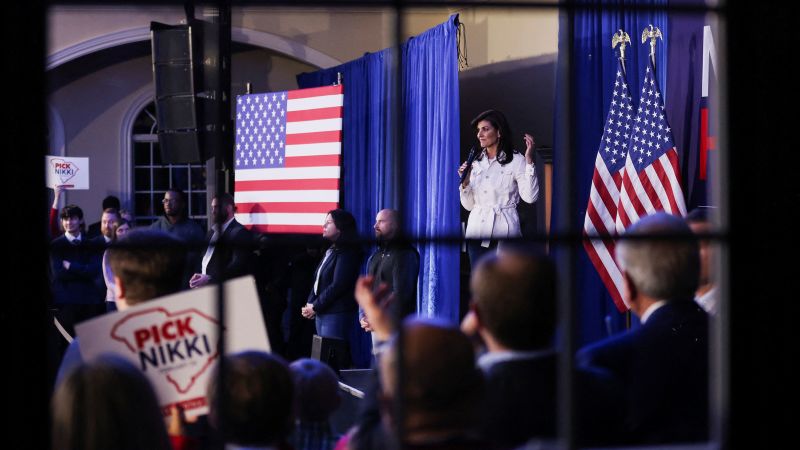 "Nikki Haley Vows to Stay in GOP Race Despite Trump's Attacks"