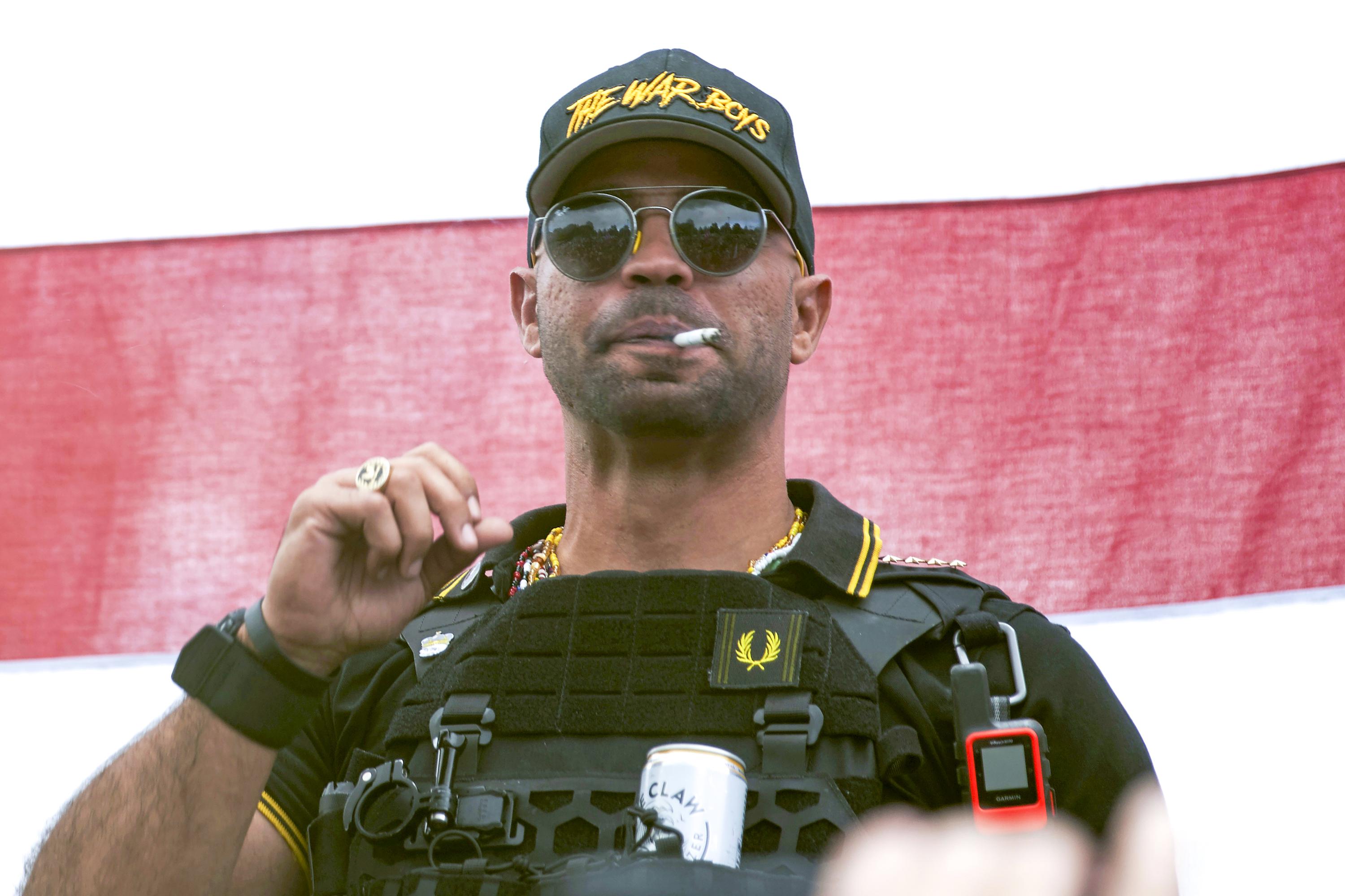 Proud Boys leaders and members convicted of seditious conspiracy.