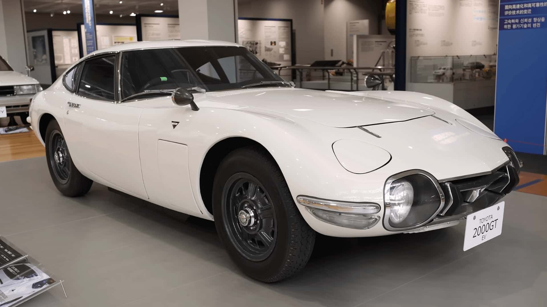 "Exploring Toyota's Tech Museum: Unveiling the Electric 2000 GT"